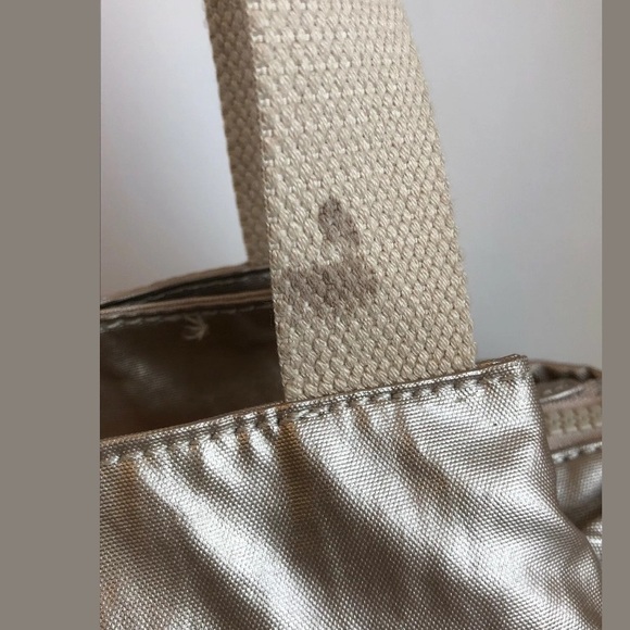 Kipling Carly gold metallic cross body bag medium - Picture 7 of 8